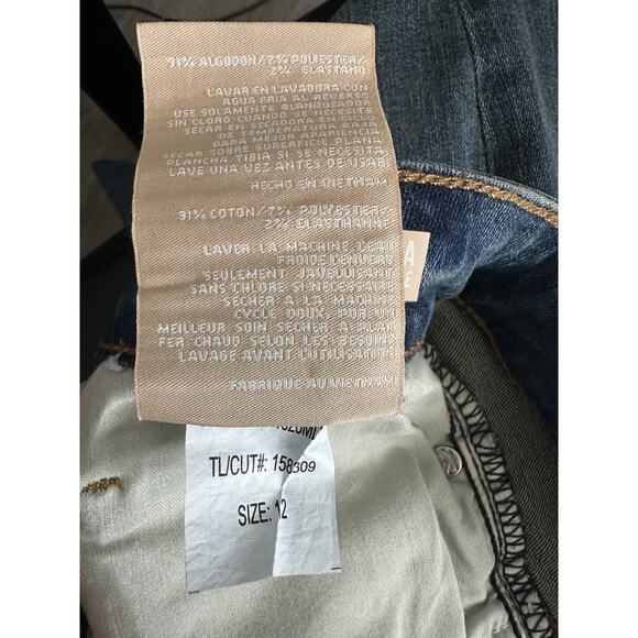 KUT FROM THE KLOTH SIZE 12 ANA FAB AB FLARE HIGH RISE JEANS WOMENS - Picture 8 of 14